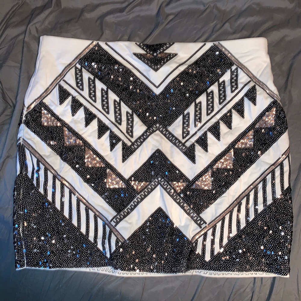 Express Embellished skirt